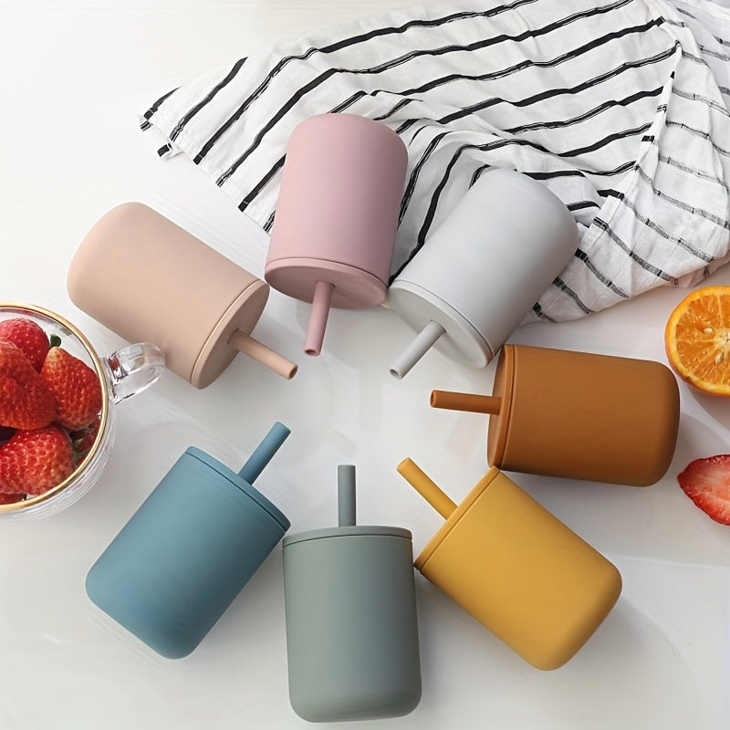 Adorable Kids’ Leak-Proof, Unbreakable Straw Cups — Sip, Smile &amp; Go!