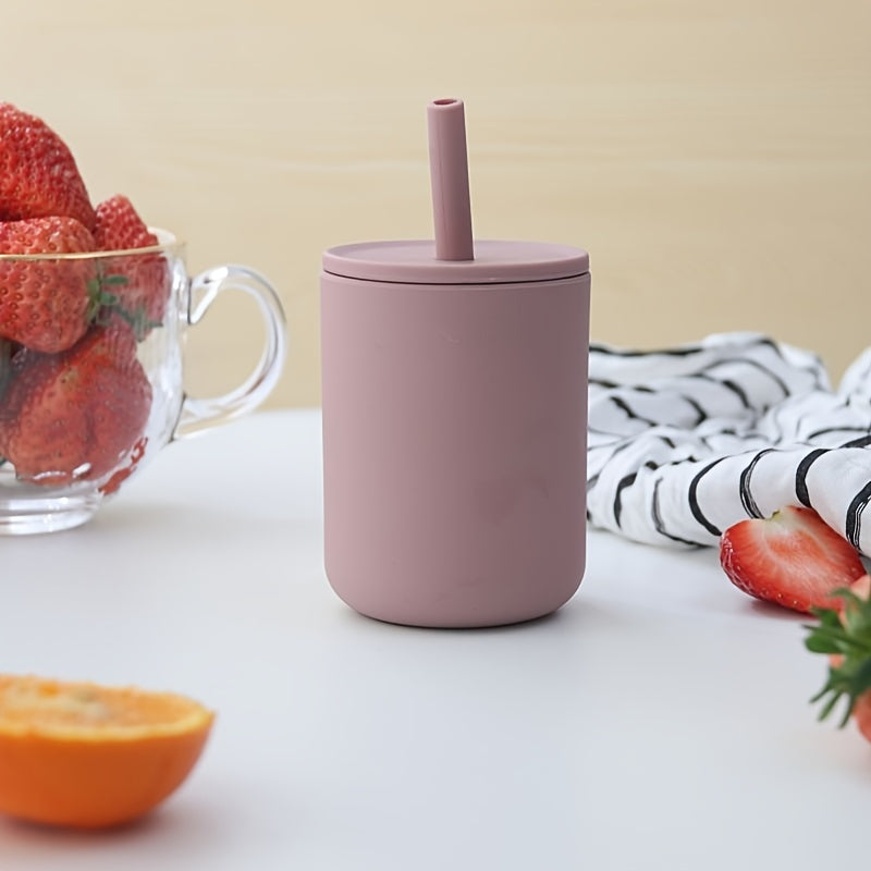 Adorable Kids’ Leak-Proof, Unbreakable Straw Cups — Sip, Smile &amp; Go!