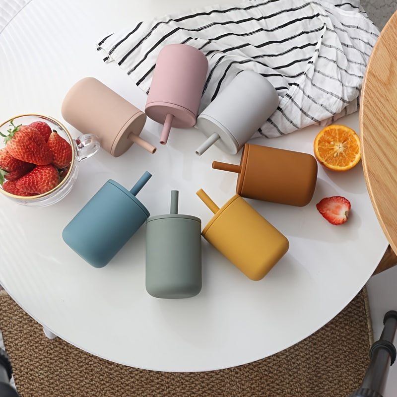 Adorable Kids’ Leak-Proof, Unbreakable Straw Cups — Sip, Smile &amp; Go!