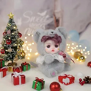 Labubu doll - Perfect gift - Macaron color, 100% genuine. It's the perfect gift for children, family and friends.