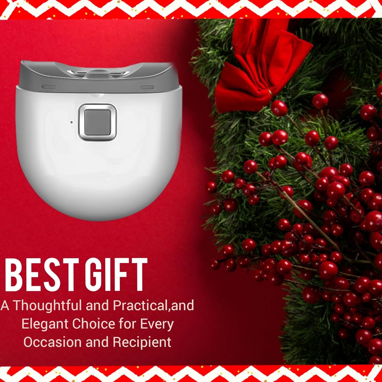 Electric Nail Clipper USB Rechargeable 2 Speeds Easy Operation Soft Light Low Noise Safe Great For Adults Elderly Nursing Care