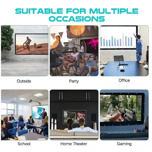 2025 New 4K Smart Android Projector - 180 °   Rotating Stand + Auto Keystone, Home/Office/Camping All-In-One - Wifi/Bluetooth Dual