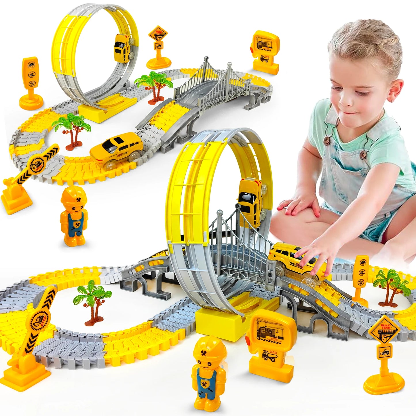 Train Toys Children Electric Track Toy Kids Educational Toys