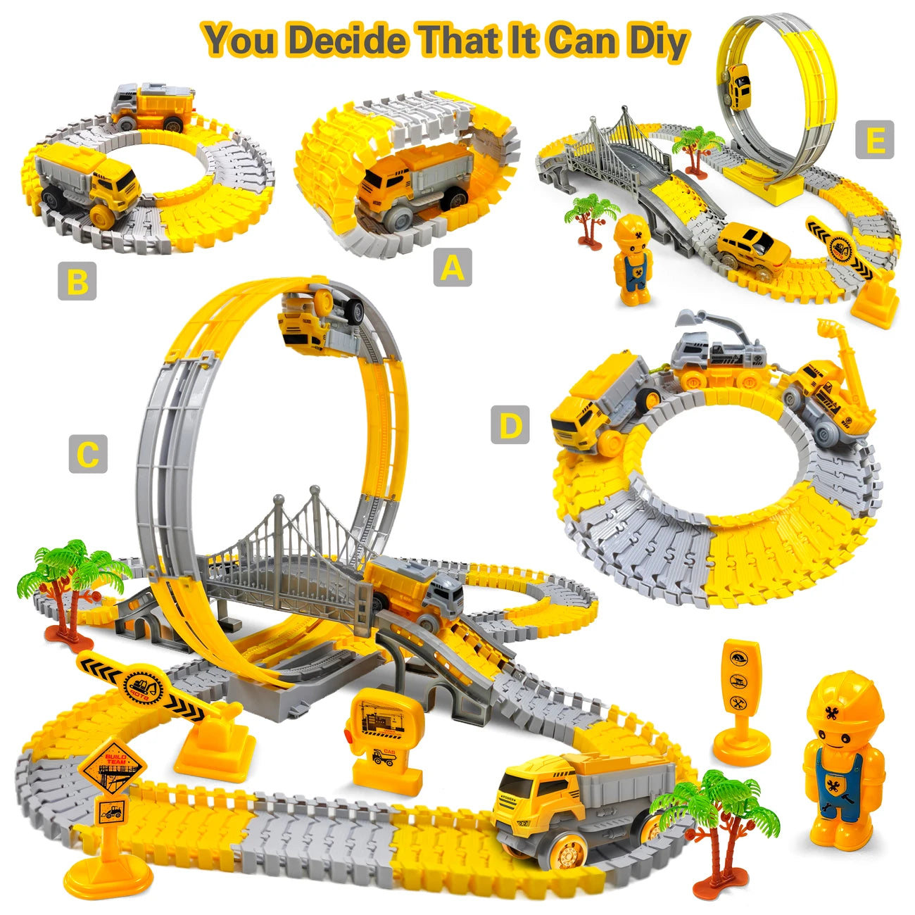 Train Toys Children Electric Track Toy Kids Educational Toys