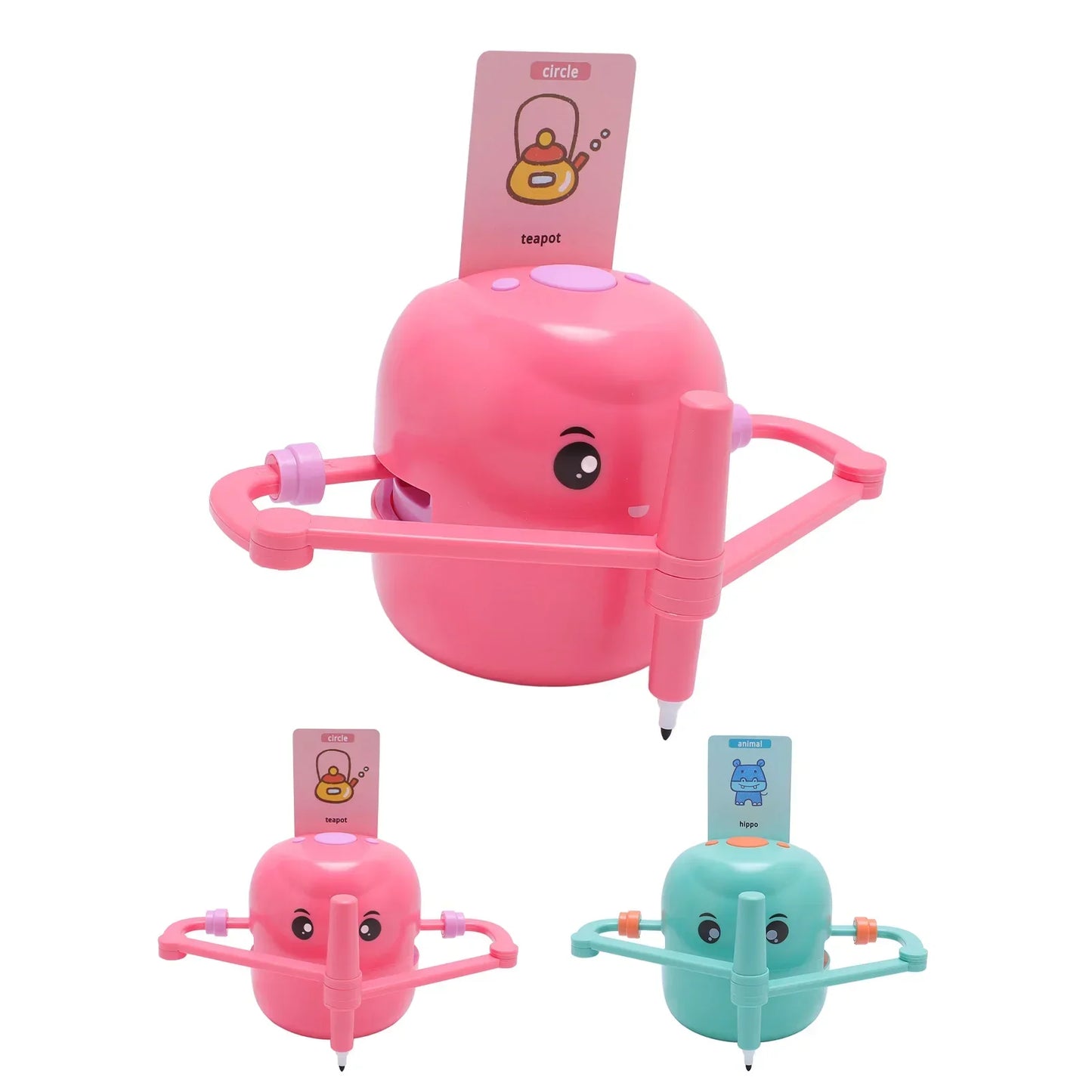 Painting Robot Early Educational Interactive Smart Painting Robot Art Enlightenment Automatic for Children Aged 5 and Above