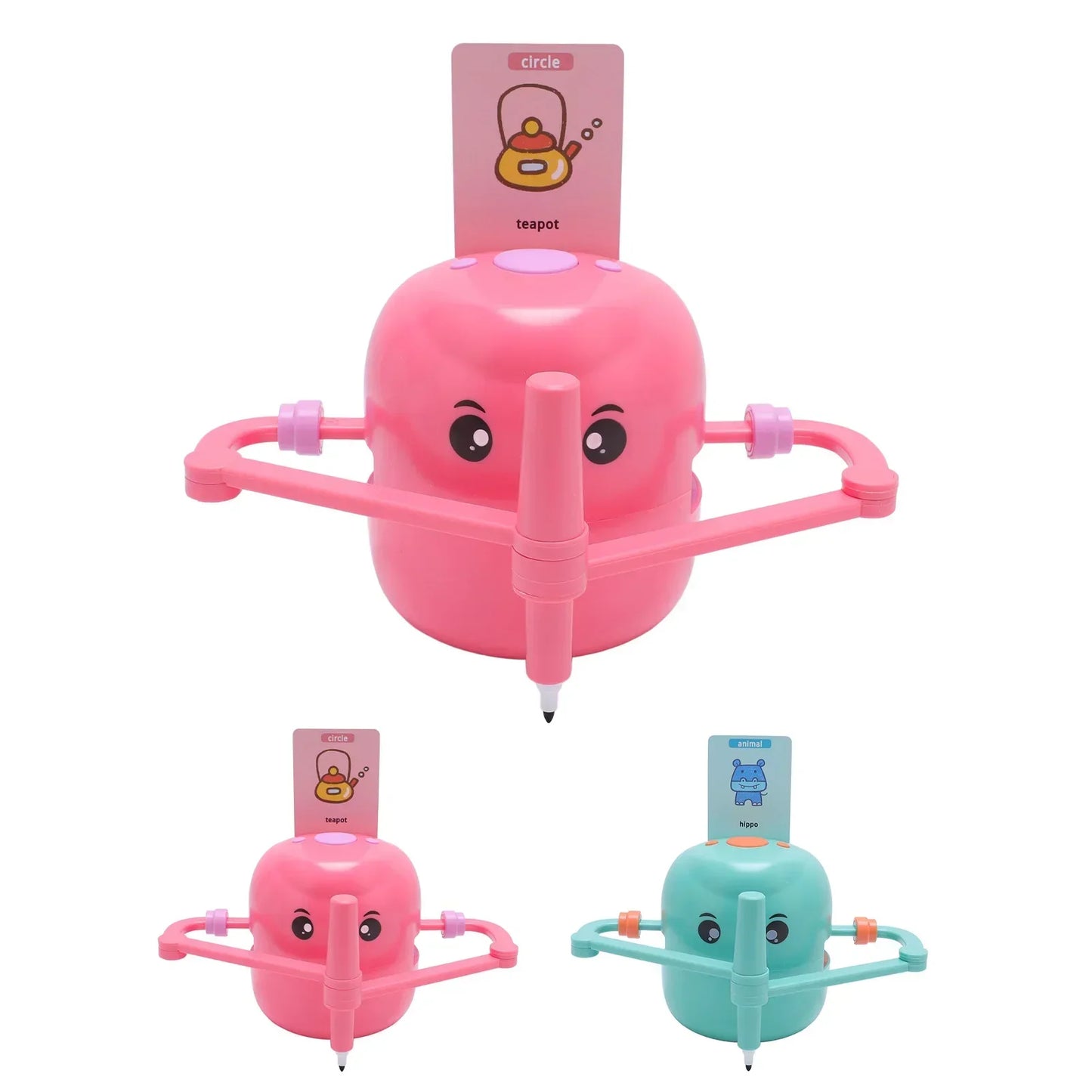 Painting Robot Early Educational Interactive Smart Painting Robot Art Enlightenment Automatic for Children Aged 5 and Above